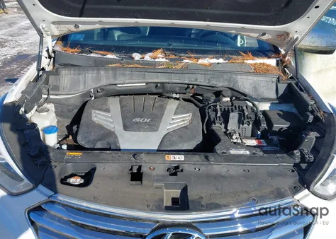 2013 Hyundai Santa Fe Limited from USA, damaged, VIN KM8SRDHFXDU022922